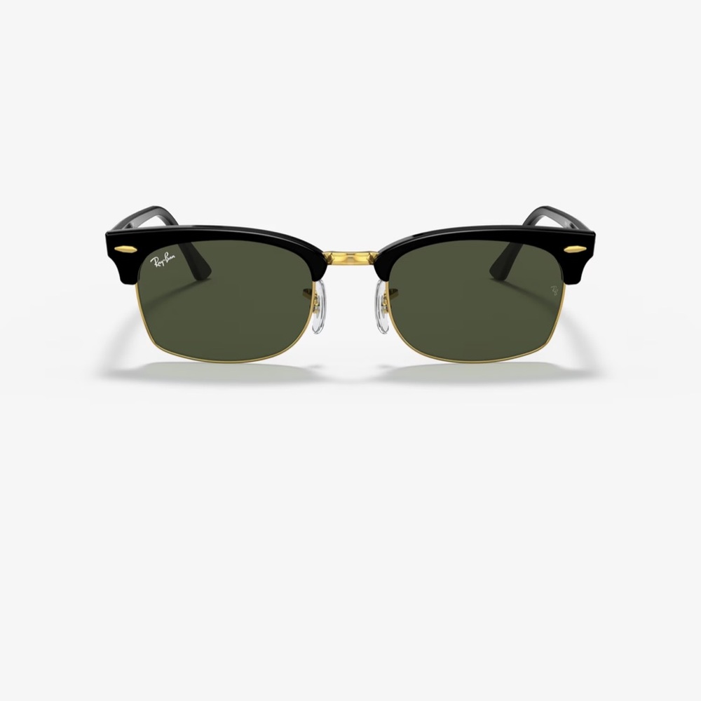 NEW RAY-BAN Gold LOGO☀️CLASSICS☀️RB3916 Clubmaster Square Legend with KIT